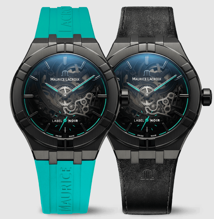 Maurice Lacroix AIKON AUTOMATIC SKELETON 45MM LABEL NOIR AI6028-DLB0B-030-H Replica Watch Maurice Lacroix AIKON AUTOMATIC SKELETON 45MM LABEL NOIR AI6028-DLB0B-030-H Replica Watch